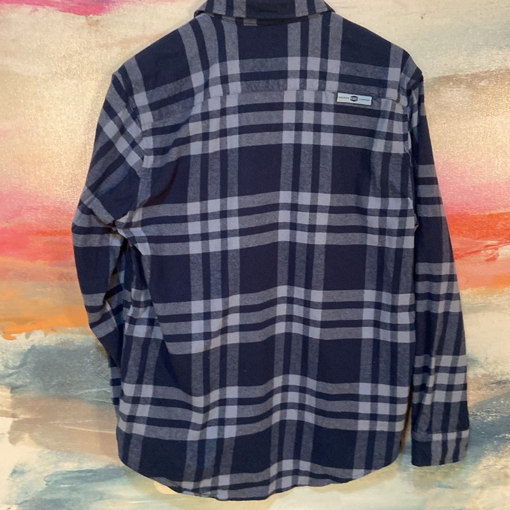 🔥EC🔥Kane Brewing Company 100% Cotton Classic Flannel Button Up Shirt. - Picture 7 of 7